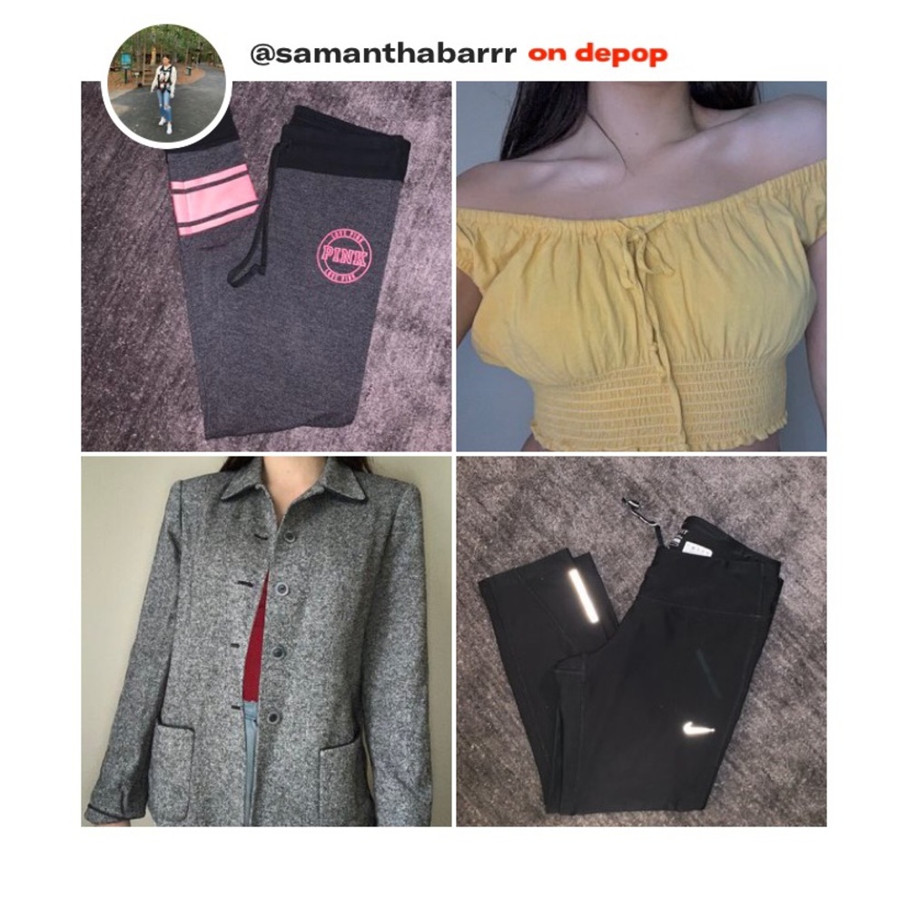 FOLLOW MY DEPOP @samanthabarrr Thank you ❤️